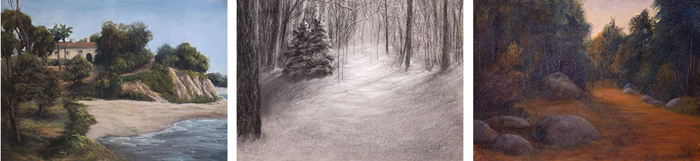 pastels-charcoals-acrylics